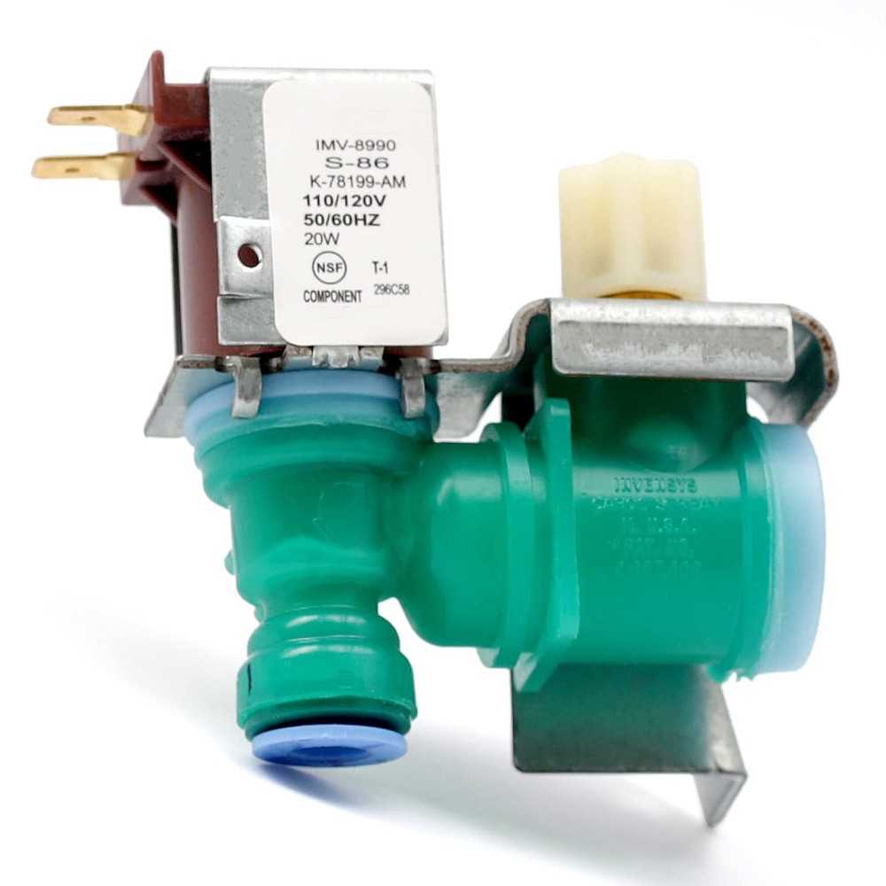 W10238100 Fridge Single Solenoid Water Inlet Valve Compatible With Whirlpool ...
