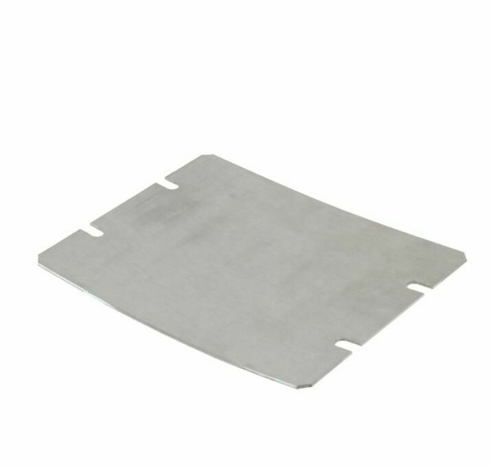 Natural Aluminum Bottom Plate For Aluminum Chassis , 1434-1713, Hammond, 17