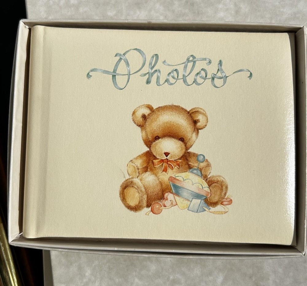 Hallmark Vintage Baby Photo Album•3.5x5•New in Box•Classic Babybook