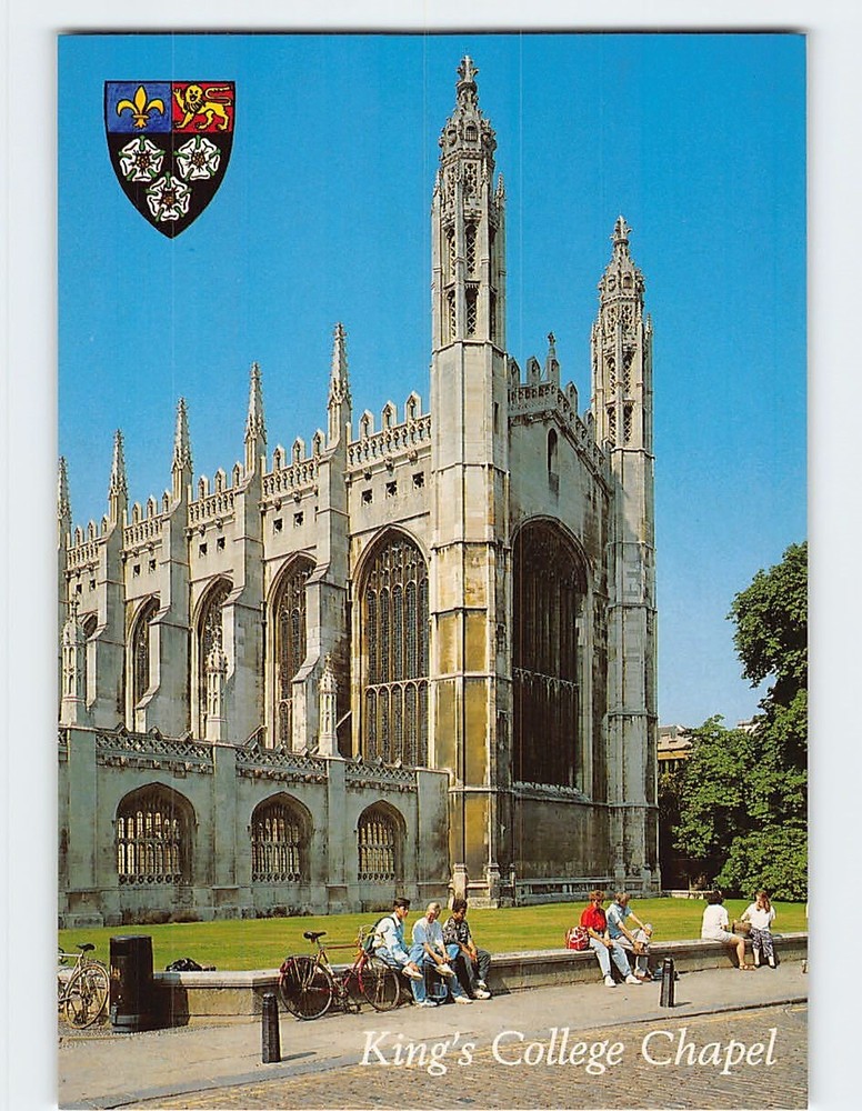 Postcard King's College Chapel Cambridge England