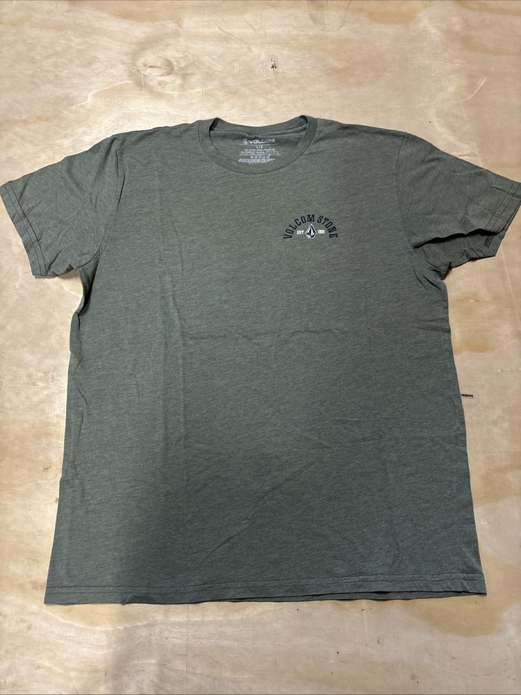 Volcom Short Sleeve T-Shirt Men’s Size Large Green #188
