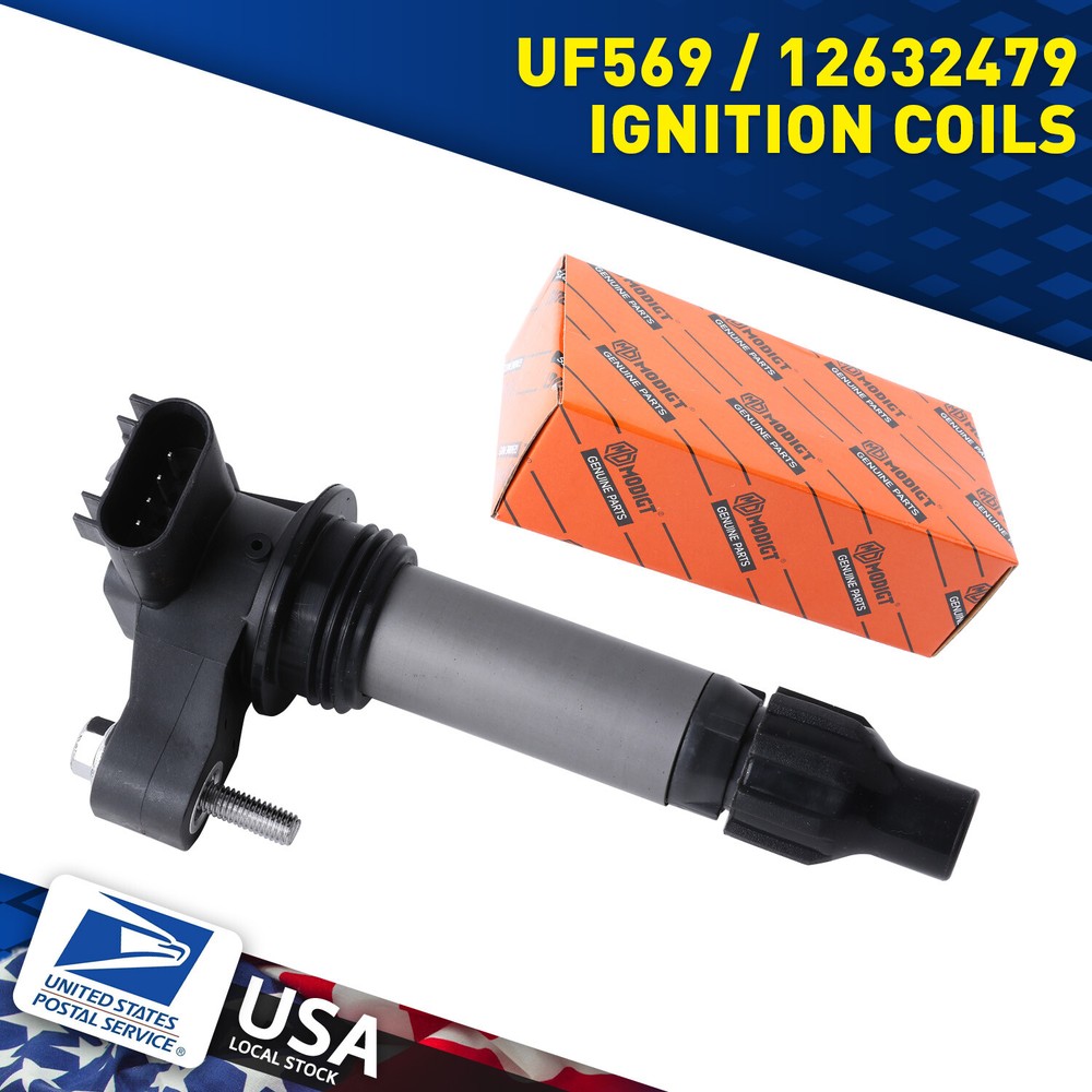 1 Pack Ignition Coil for GMC Acadia Chevy Traverse Cadillac ATS CTS Saturn UF569