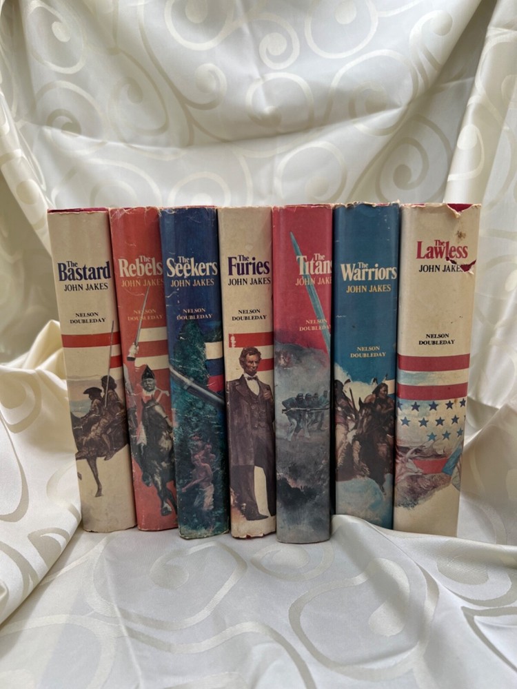 John Jakes Kent Chronicles vol. 1-7 hardback
