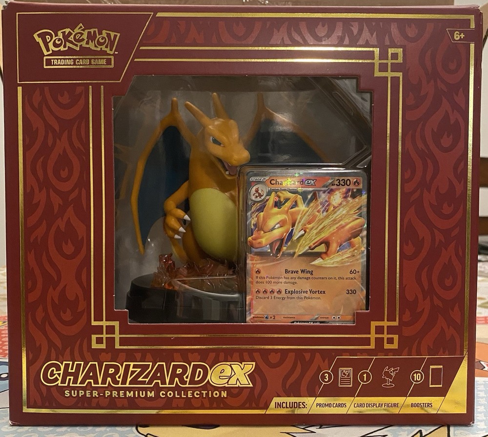 Pokemon TCG Charizard ex Super Premium Collection Box Sealed New