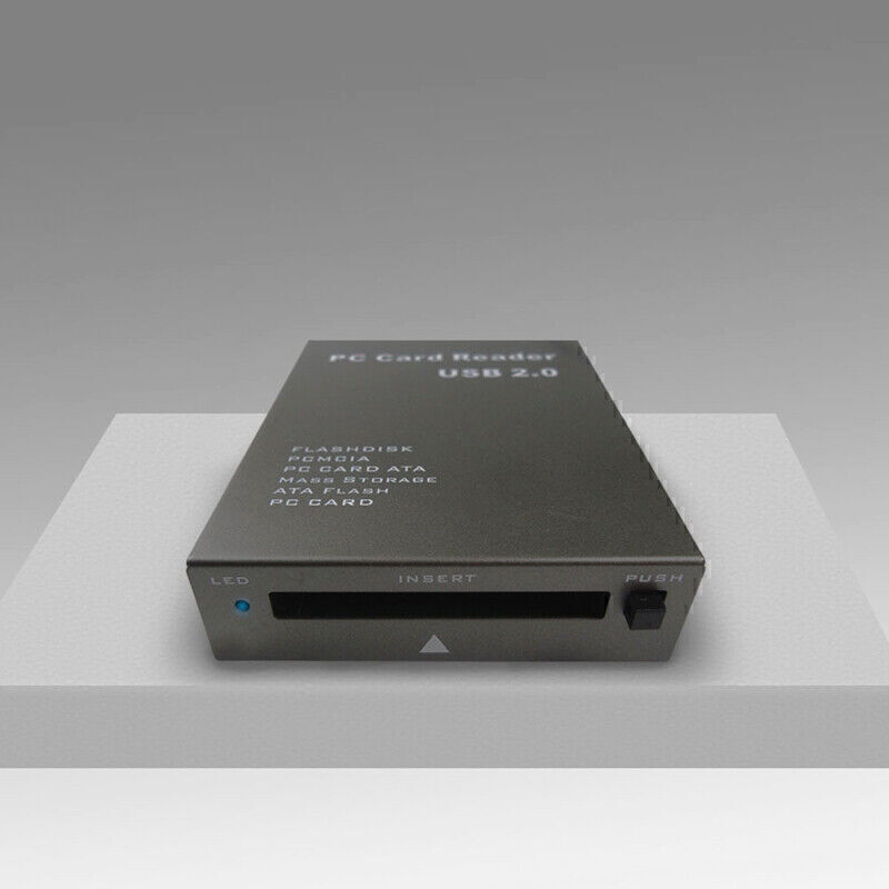 USB 2.0 to PC ATA Flash Card PCMCIA Disk Memory Card Reader Adapter Converter