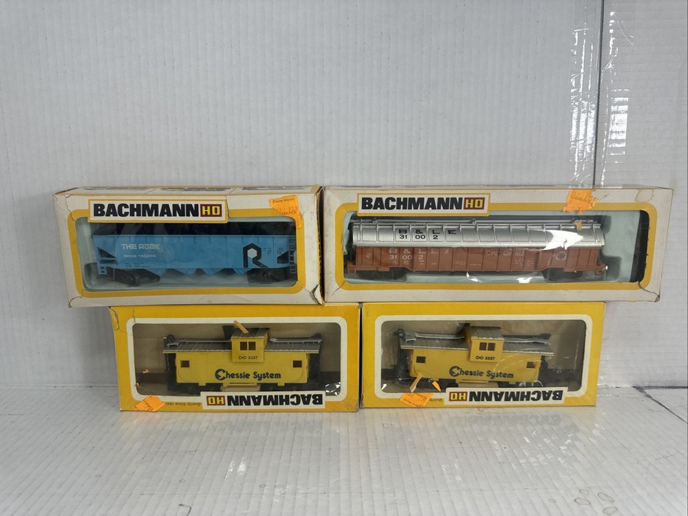 Bachmann Ho Scale Frieght Car Lot For Train Set Layout Layout Chessie System