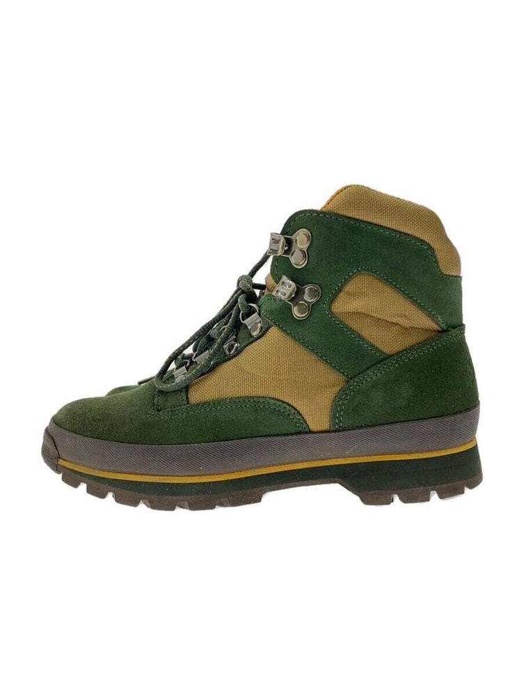 Danner Suede Green Trekking Boots DL-9852AW for Men Size US6.5 Lace-Up
