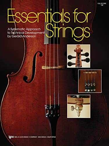 74VN - Essentials for Strings - - Paperback, by Gerald Anderson - Acceptable