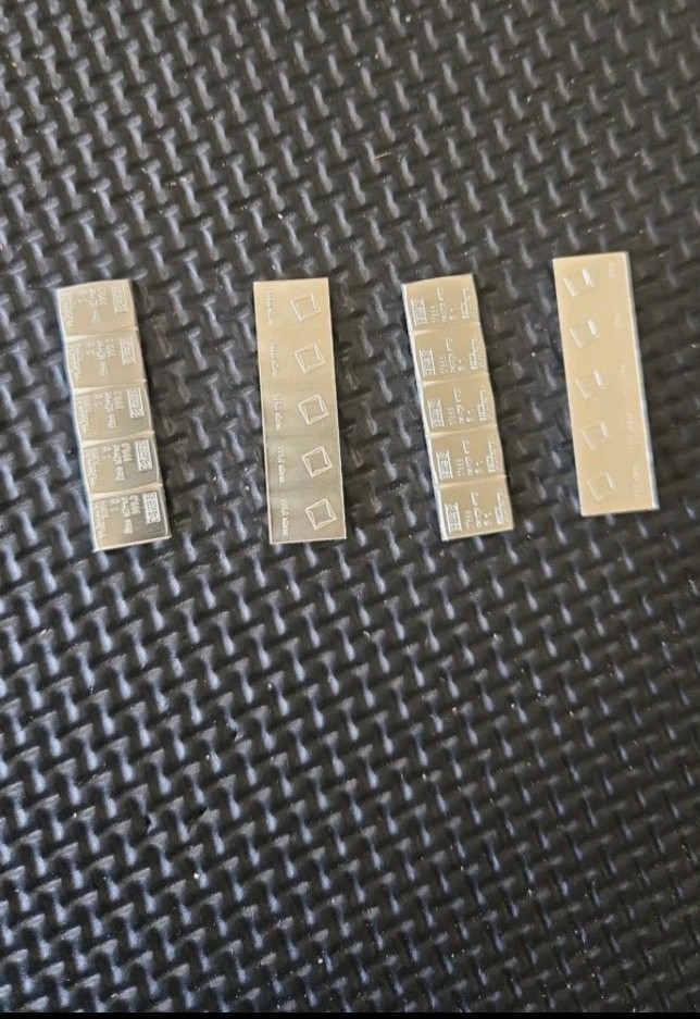 Valcambi Suisse 5 g Silver CombiBar Strip 5 x 1 g .999 Fine Switzerland