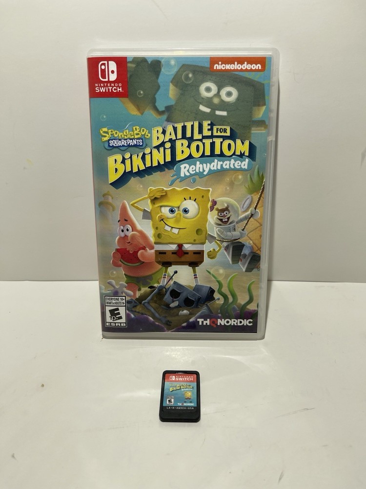 Battle for Bikini Bottom: Rehydrated (Nintendo Switch) Tested, In Case