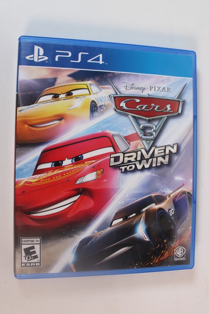 Cars 3: Driven to Win (Sony PlayStation 4, 2017, PS4) Authentic, tested/works