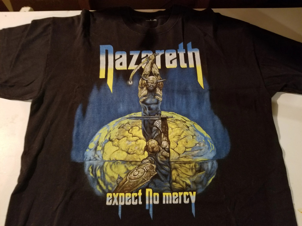 Rare Nazareth Band Short Sleeve Gift For Fan Black S-2345XL Unisex T-Shirt QA104