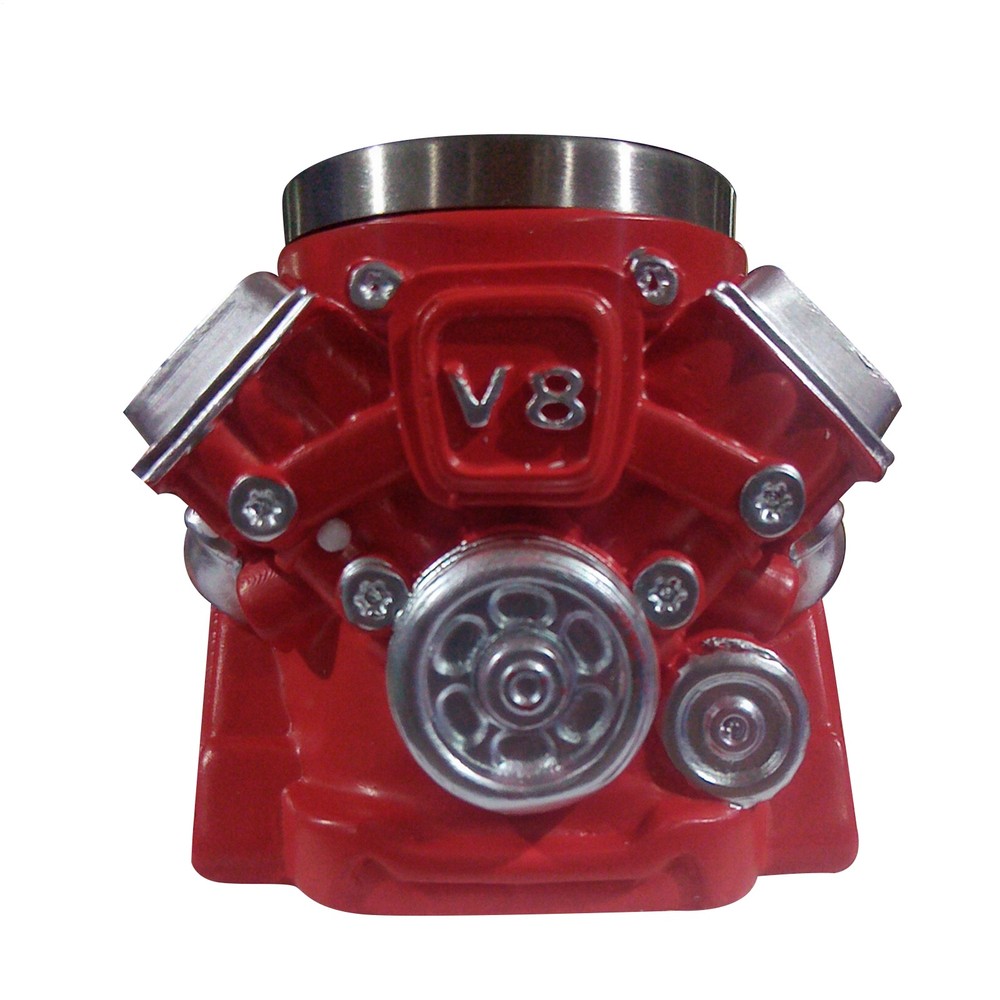 V8 Engine Coffee Mug With Handle Creative 3D Mug Decoration For Car Enthusiasts