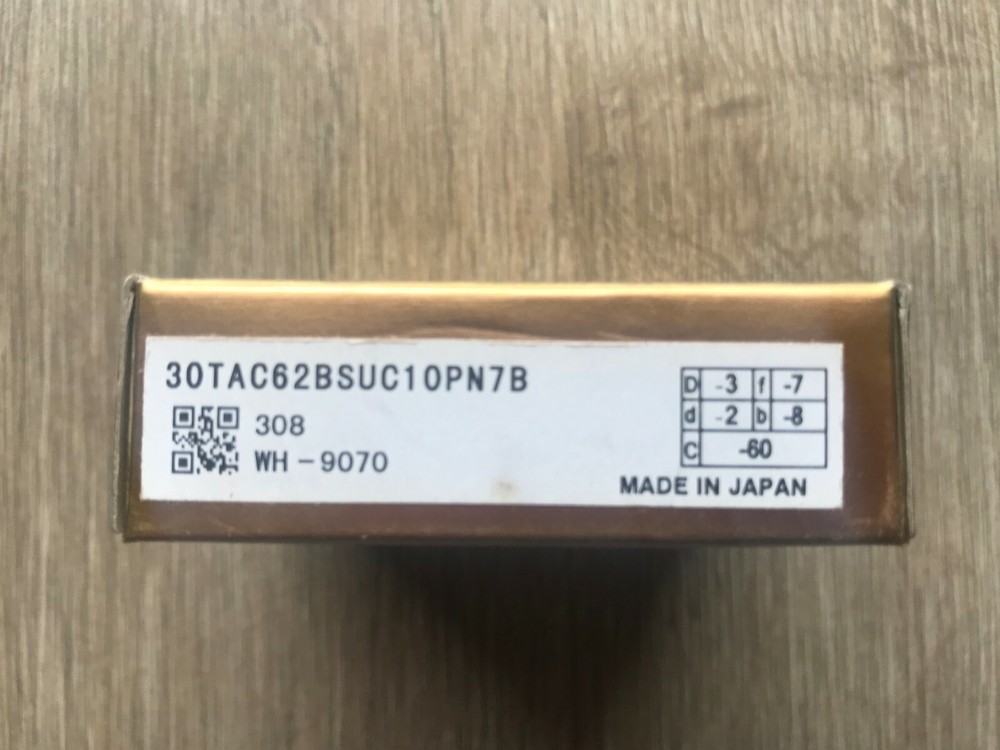 New NSK BALL SUPER PRECISION SCREW BEARING 30TAC62BSUC10PN7B (30TAC62B)