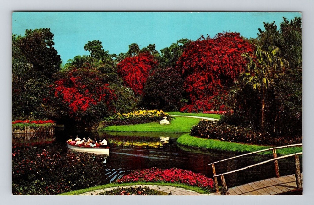 FL-Florida, Cypress Gardens, Tropical Wonderland, Vintage Postcard