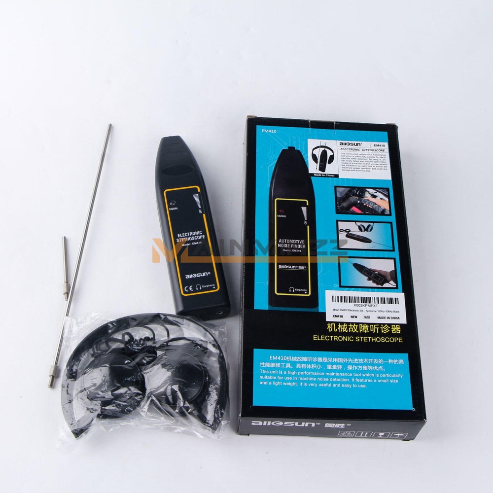 Leak Detector Water Hose Electronic Stethoscope Earphone Detection Equipment Kit