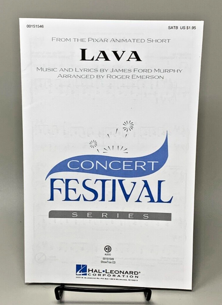Hal Leonard Lava SATB Arranged By Roger Emerson