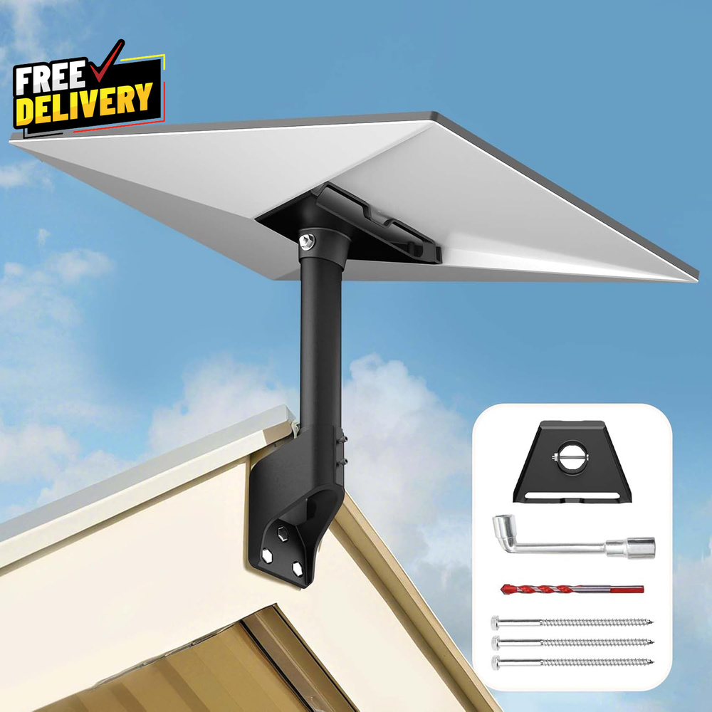 Gen 3 Starlink Wall Mount 360° Adjustable Short Mount for V3 Standard Dish