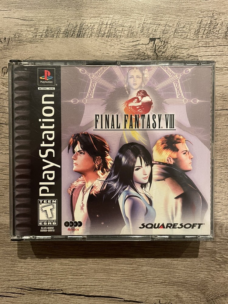 Final Fantasy VIII; Boxed (Sony PlayStation 1, 1999)
