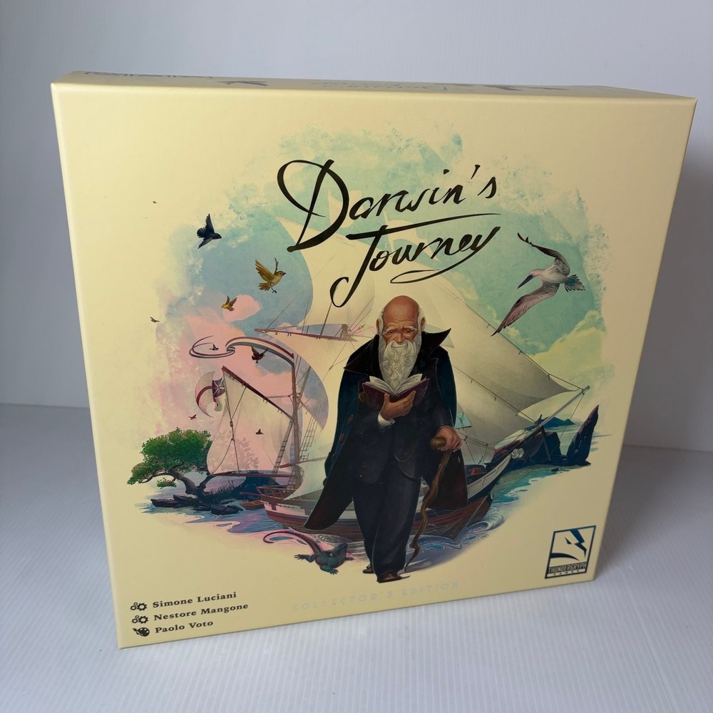 Darwin's Journey Kickstarter Collector's Edition Pledge Complete Board Game
