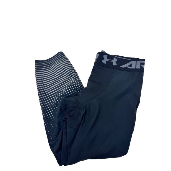 Under Armour Men's Athletic Tights Baselayer Athletic Black Gray Sz L
