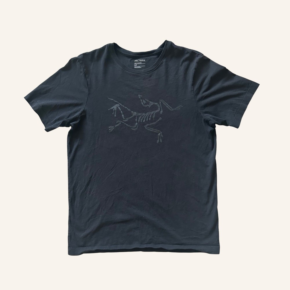 Arc'teryx Men's Ionia Logo T-Shirt In Black Size Small Short Sleeve