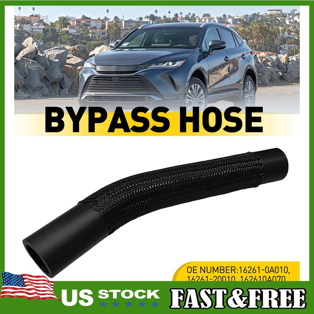 1x Water Bypass Hose 16261-20010 For Toyota Camry Solara Highlander ES300 ES330