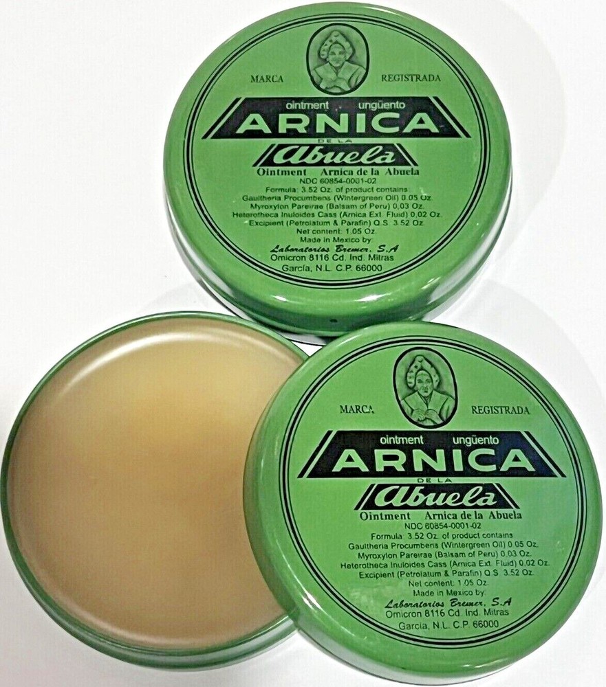 Pomada Arnica De La Abuela / Ointment 30g Each. 2 pomadas-image