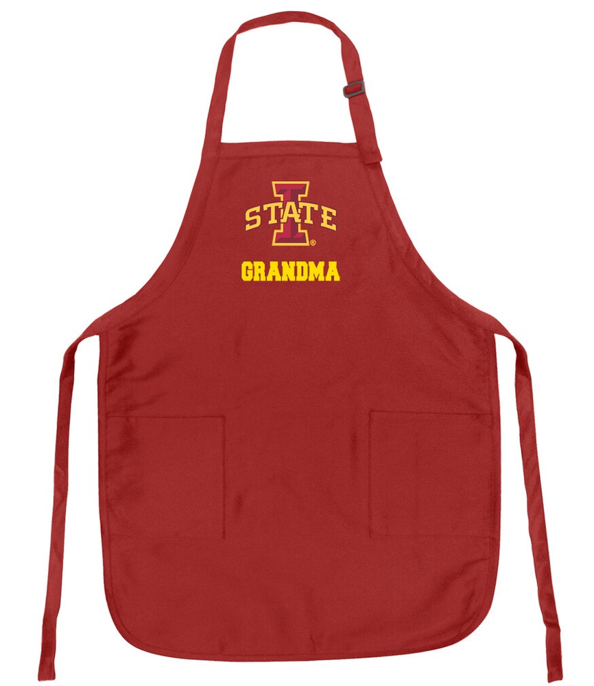 Iowa State Grandma ApronIowa State University GRANDMA Aprons - WELL MADE!