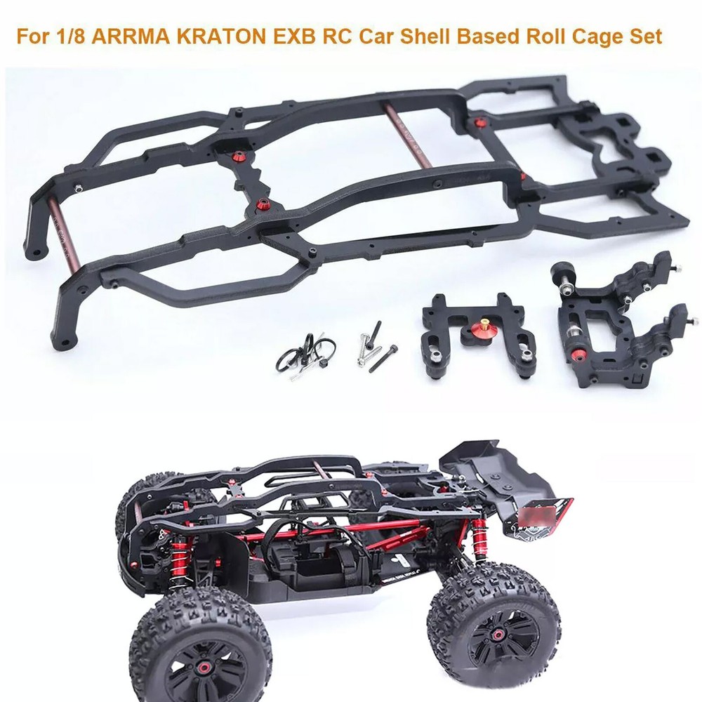 for 1/8 ARRMA KRATON 6S EXB RC Car Upgrade Part Roll Cage Frame Cage Shell Base