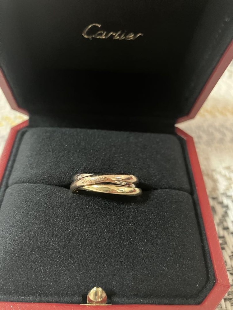 Cartier Trinity Ring No 14 in 18K Tri-Color Gold