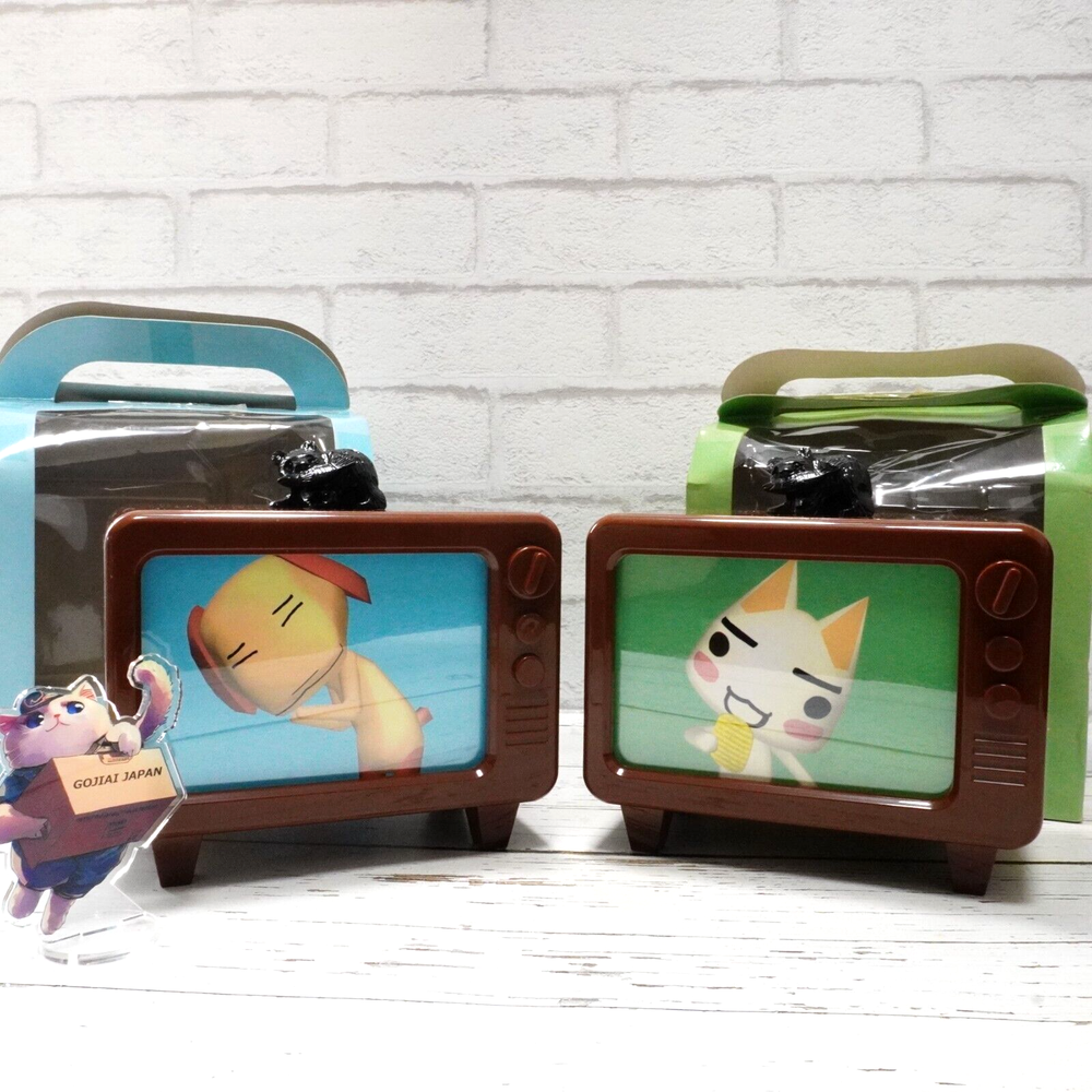 Doko demo issyo Toro inoue & Pierre Accessory BOX Case TV shaped  set 4.3