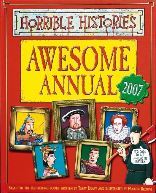 Awesome Annual 2007 - Horrible Histories by Deary, Terry Hardback Book The FastFREE US DELIVERY | ISBN: 0439943205 | Quality Books