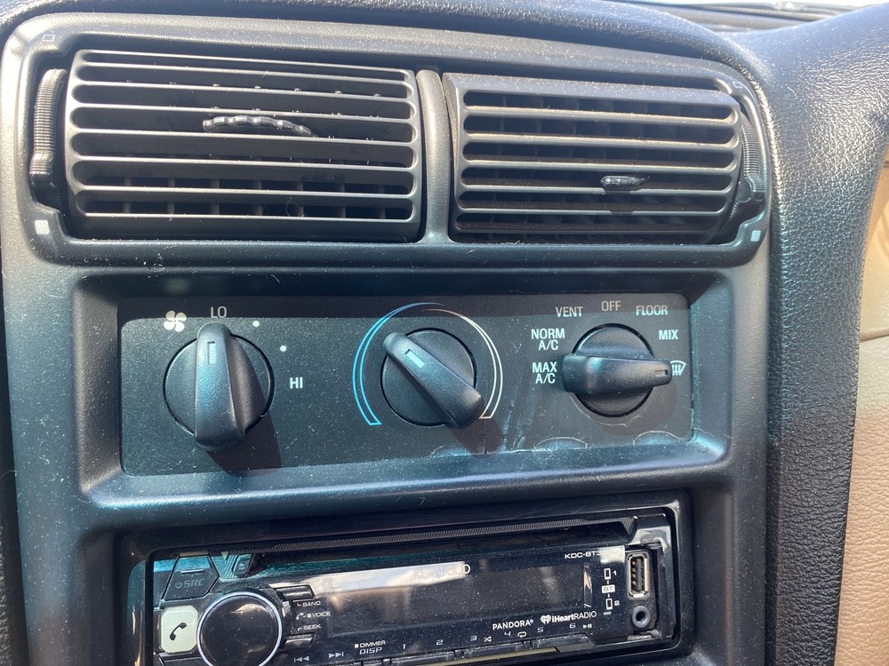 Used A/C Selector Switch fits: 1994 Ford Mustang w/AC factory installed Grade A-image