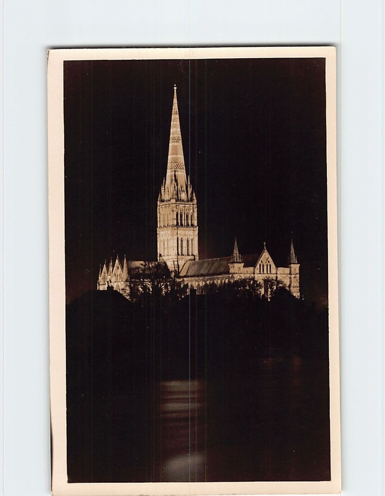 Postcard Salisbury Cathedral England