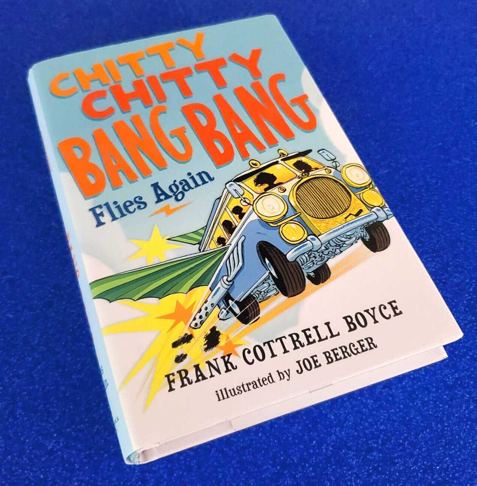 Chitty Chitty Bang Bang Flies Again Hardcover Flying Bus Fiction Ships Free
