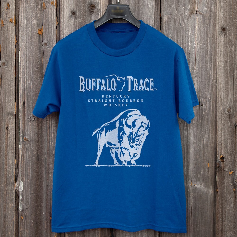 BUFFALO TRACE-Distillery in Frankfort-Bourbon Unisex Royal T-shirt Size S-5XL