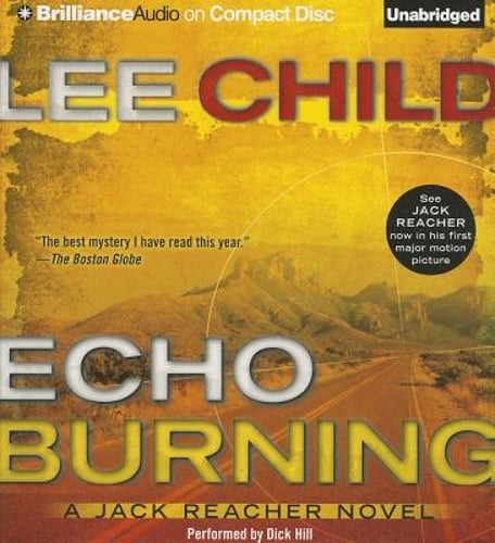 Echo Burning by New Child, Lee: Used Audiobook
