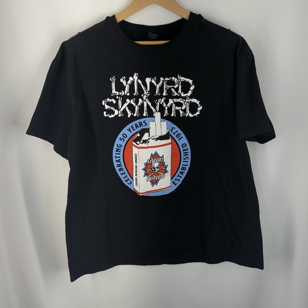 Lynyrd Skynyrd 50th Anniversary Tour 2023 T Shirt Men’s XL