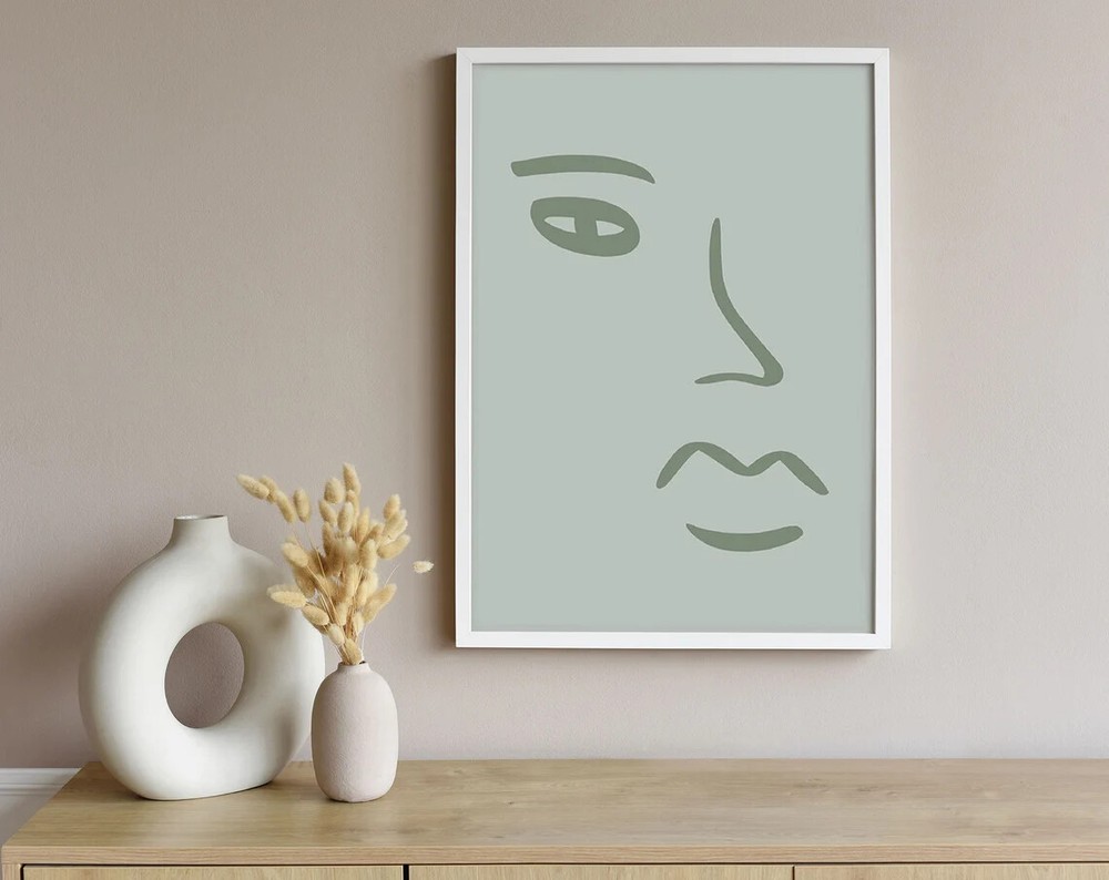Cells Minimalistic Minimal Lines Poster Premium Quality Choose your Size