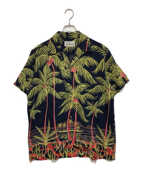 Wacko Maria Rayon Aloha Shirt in Size L for Men’s Summer Style