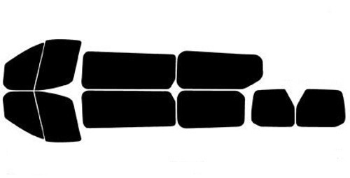 Premium 3M Ceramic Window Tint Kit for Ford Transit Van 2007-2026 – DIY Precut All Windows