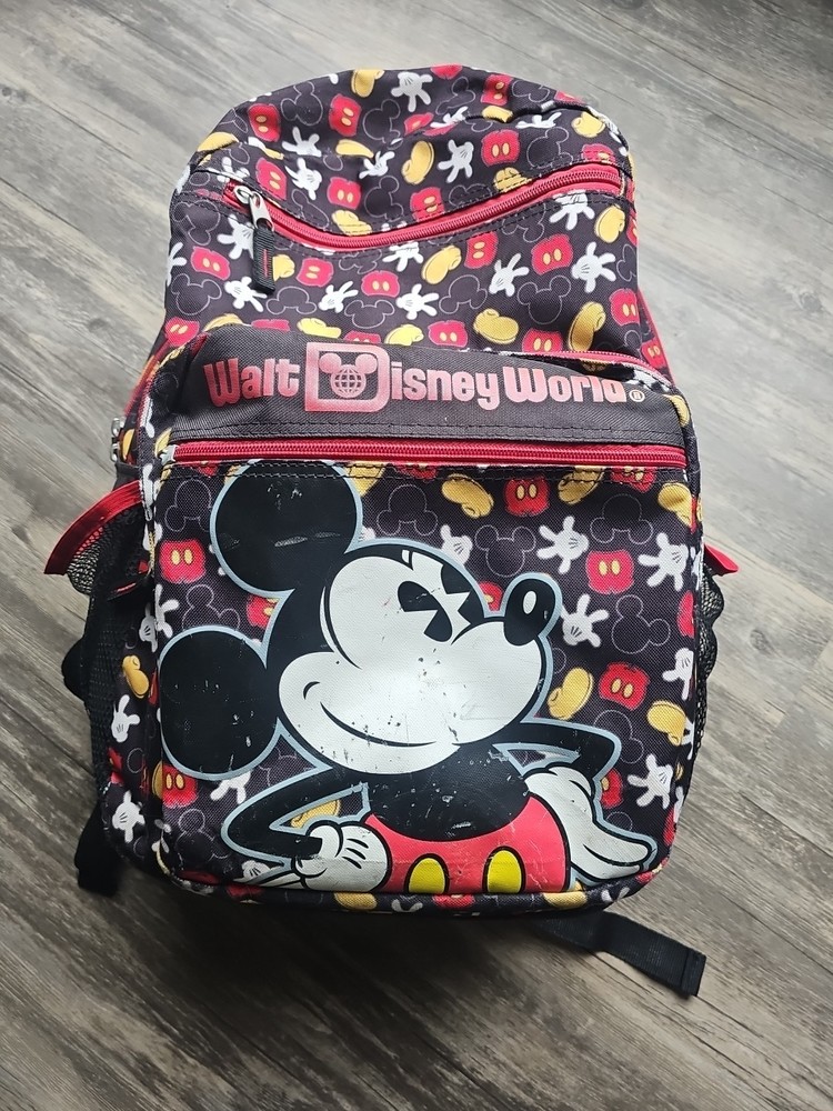 Walt Disney World Backpack Mickey Mouse Multicolor