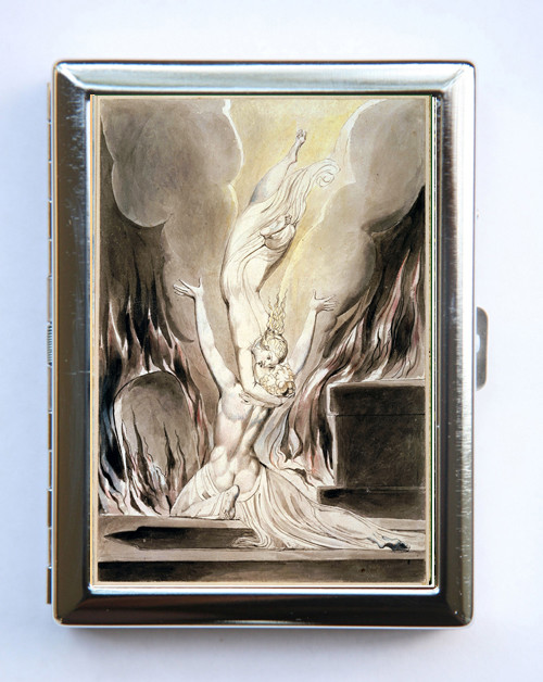 Metal Cigarette Case Wallet Card Holder for Soul & Body Reunion