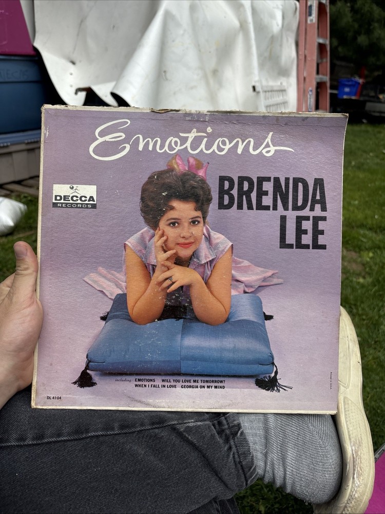 Brenda Lee - Emotions - 1961 Lp Vinyl Record