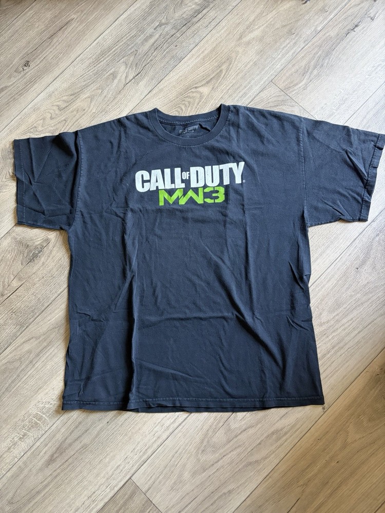 Vintage Call Of Duty Modern Warfare 3 Video Game Promo T Shirt Size XLarge