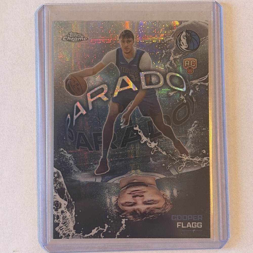 2025-26 Topps Chrome Cooper Flagg Paradox #PX-21 RC Rookie Card Case Hit SSP