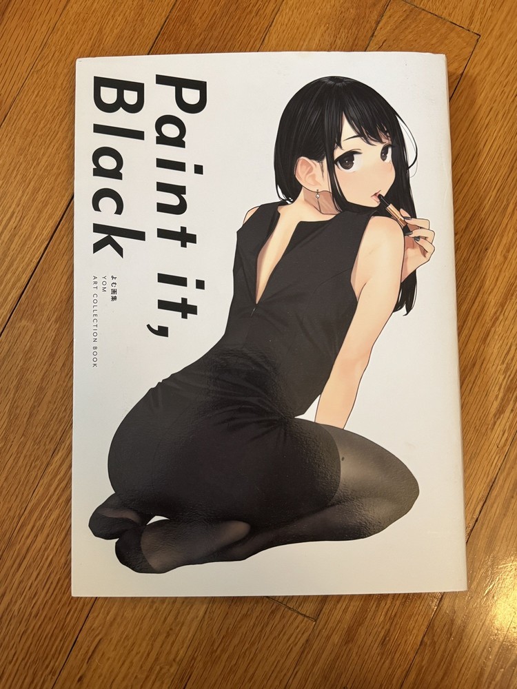 Paint it, Black yom Art Book Illustration