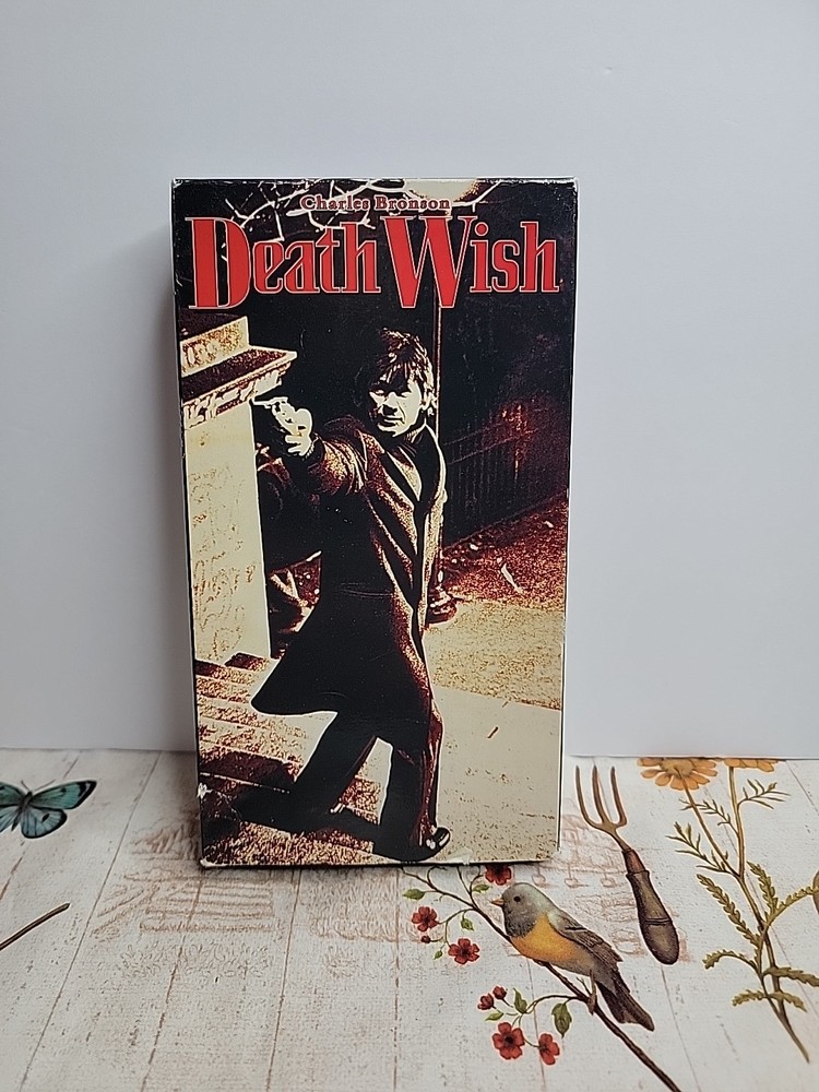 Death Wish (VHS, 1974) TESTED NO MOLD CHARLES BRONSON