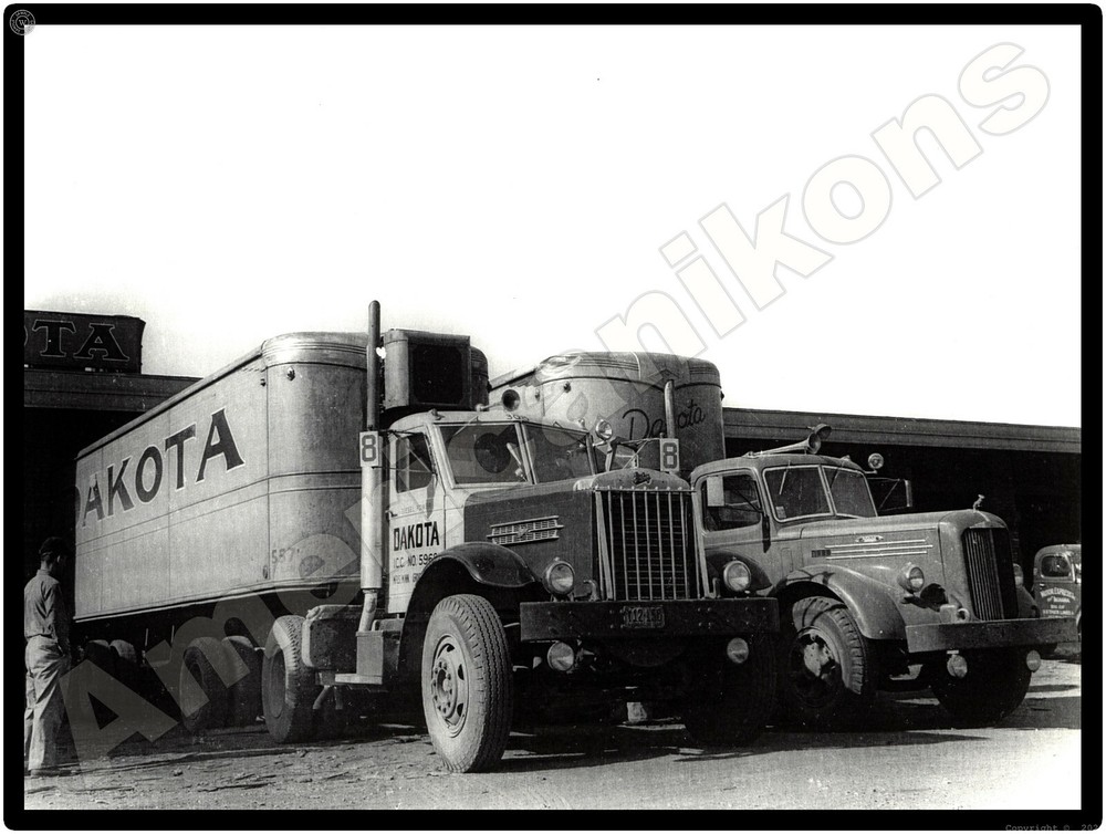 Sterling & Mack Trucks New Metal Sign: Dakota Truck Lines - Minneapolis, MN